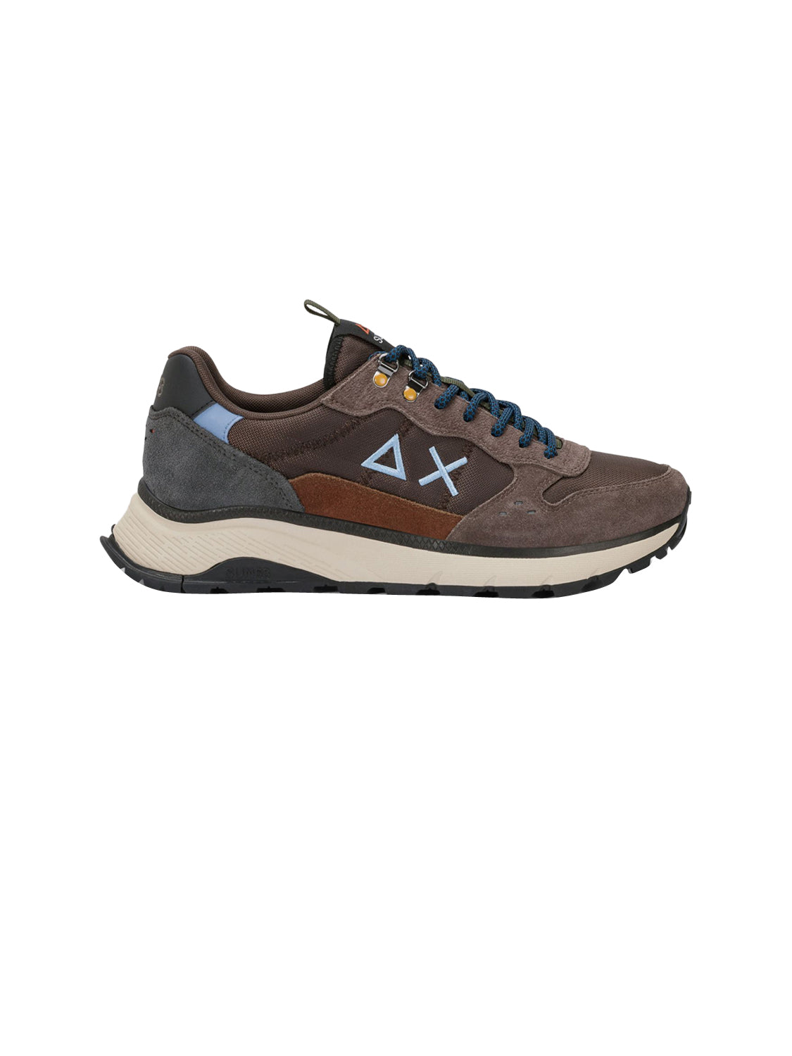 Sun68 Sneakers Uomo Fire & Camping Marrone
