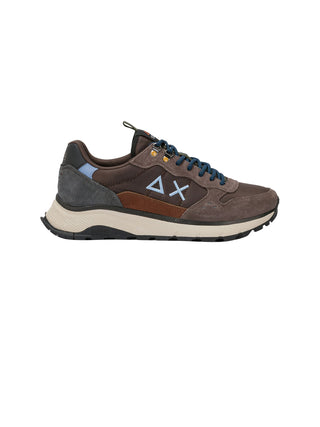 Sun68 Sneakers Uomo Fire & Camping Marrone