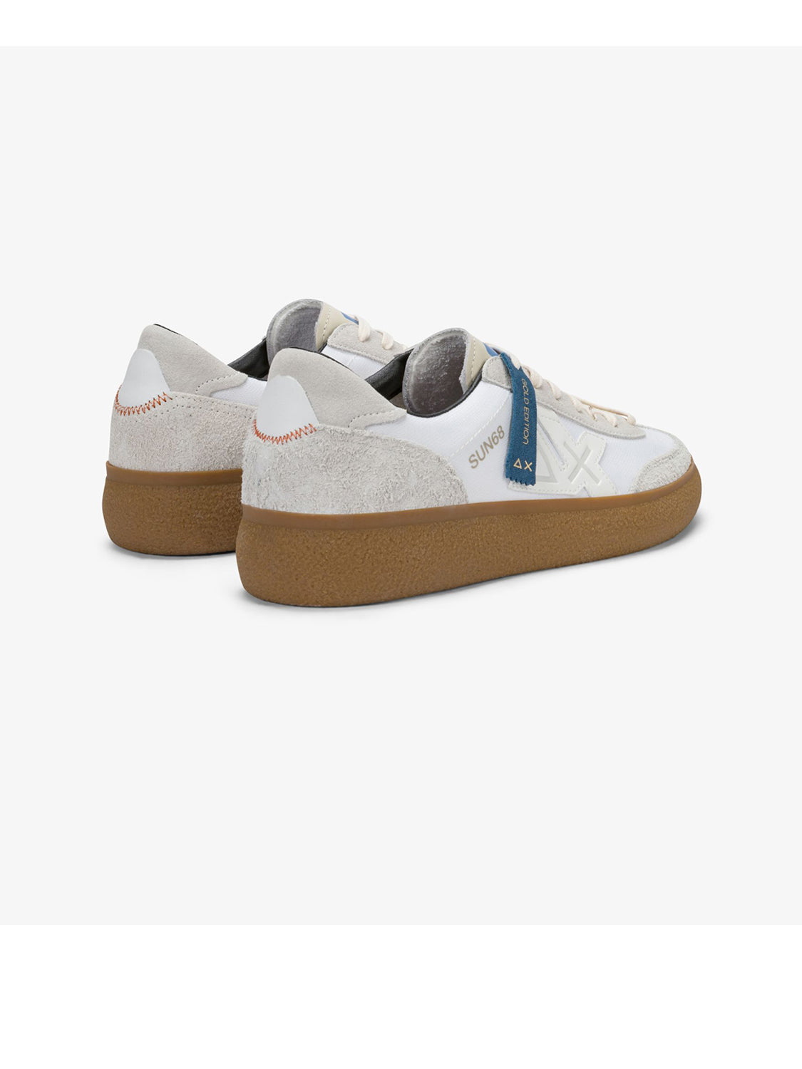 Sun68 Sneakers Uomo Luis Nylon Bianco