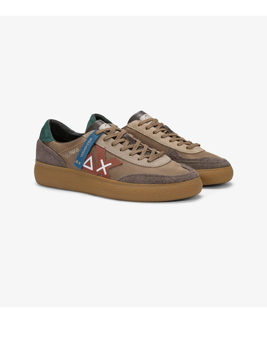 Sun68 Sneakers Uomo Luis Nylon Volpe