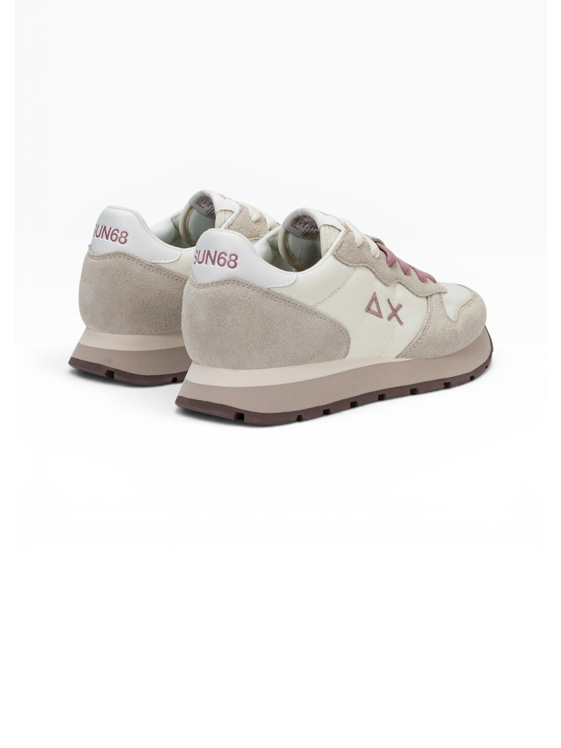 Sun68 Sneakers Donna Ally Solid Bianco panna