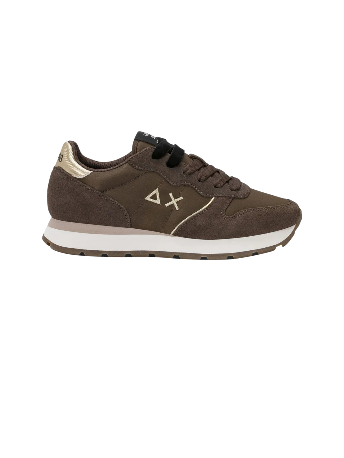 Sun68 Sneakers Donna Ally Silver Gold Marrone
