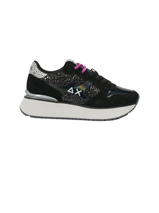 Sun68 Sneakers Donna Big Stargirl Glitter Nero