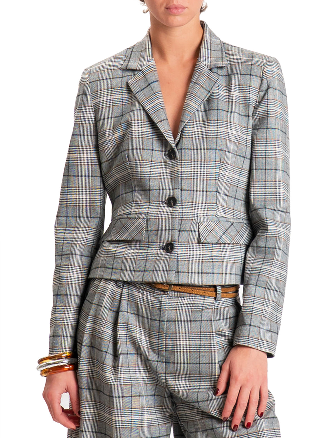 Tensione In Blazer Donna Quadro