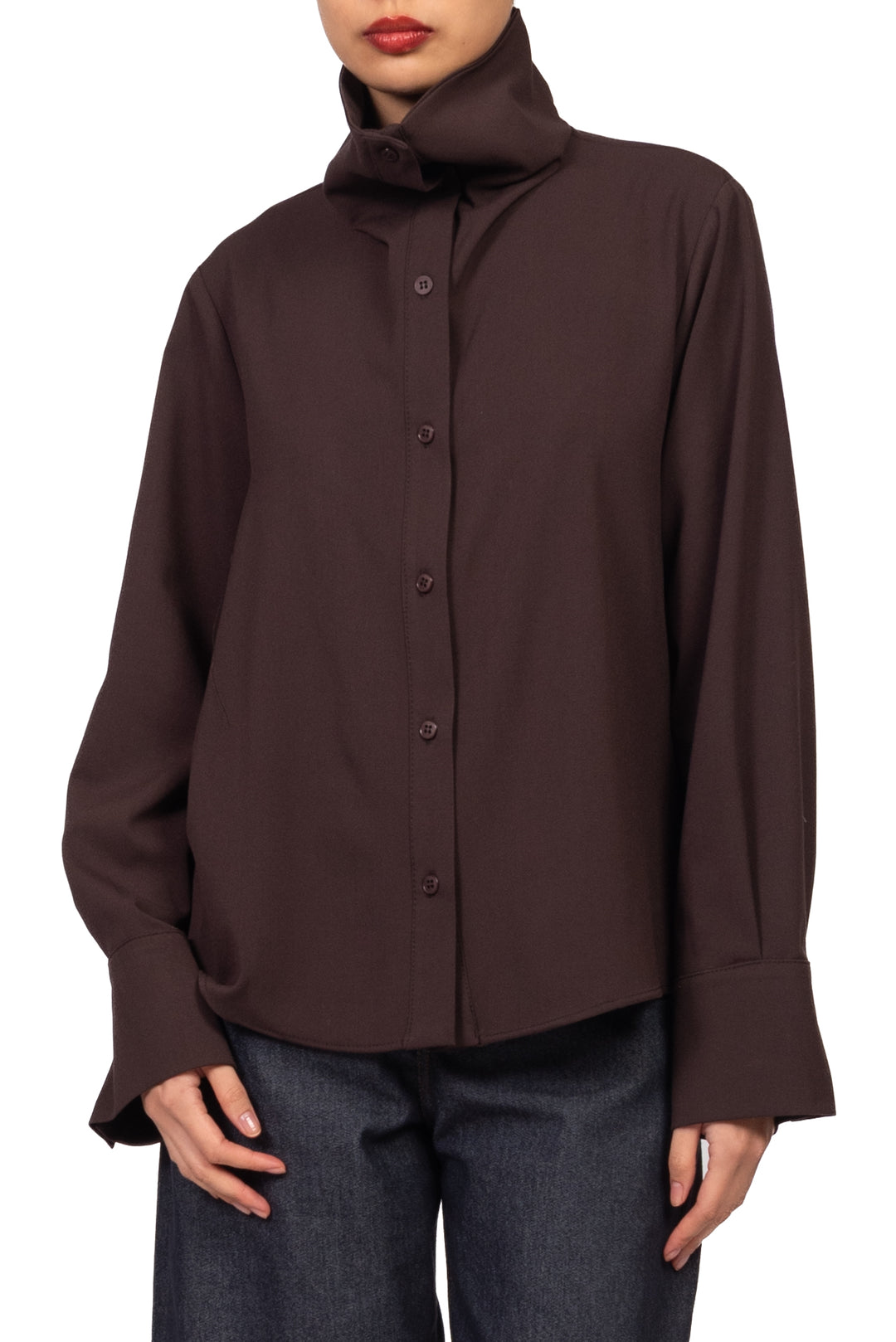Tensione In Camicia Donna Moro