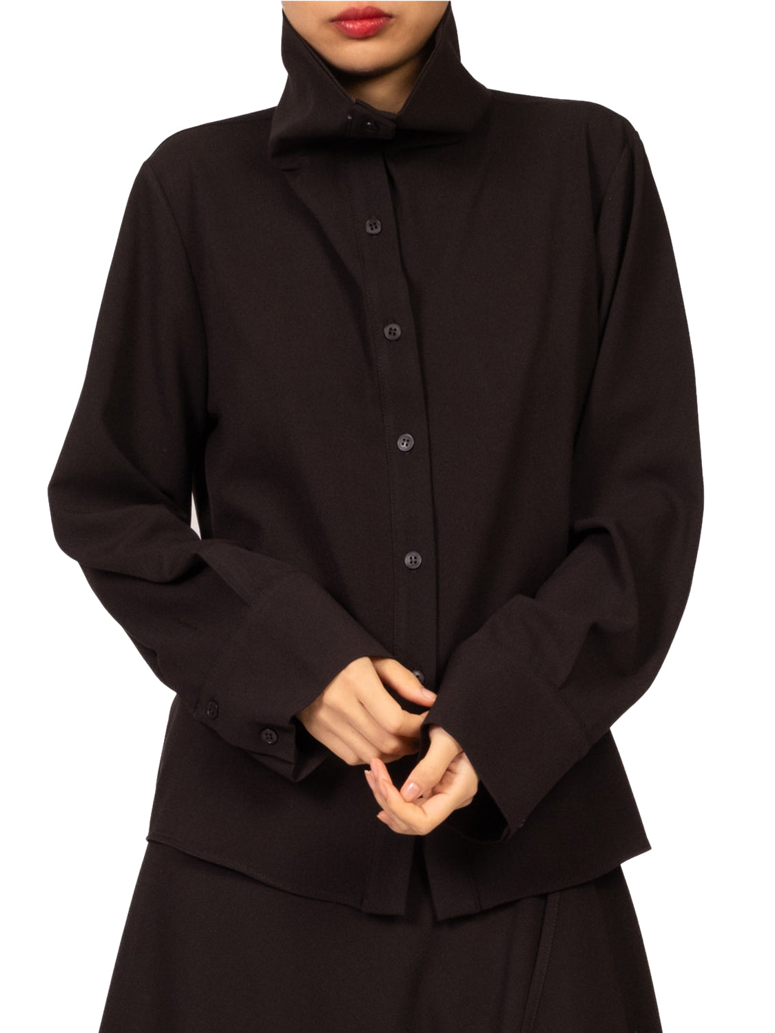Tensione In Camicia Donna Nero