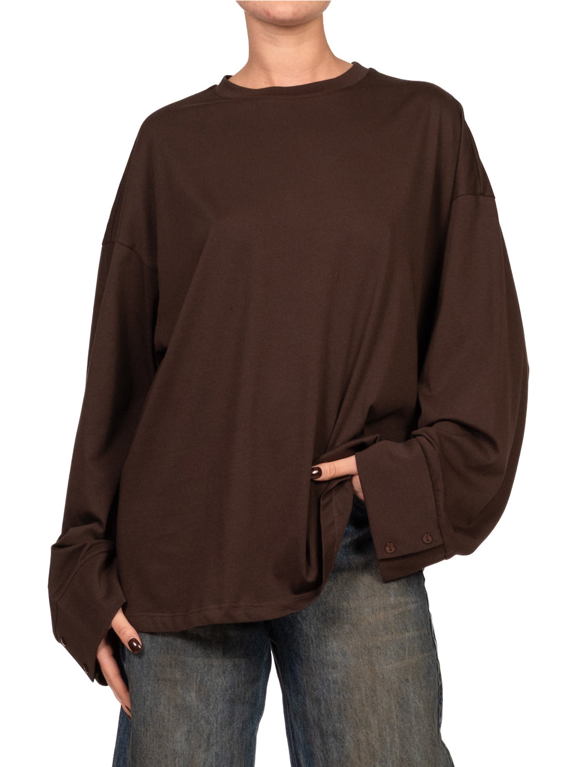 Tensione In Maglia Donna Moro