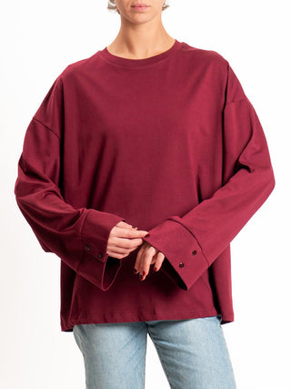 Tensione In Maglia Donna Vino