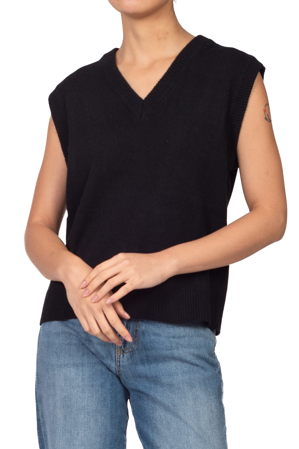 Tensione In Gilet Donna Nero
