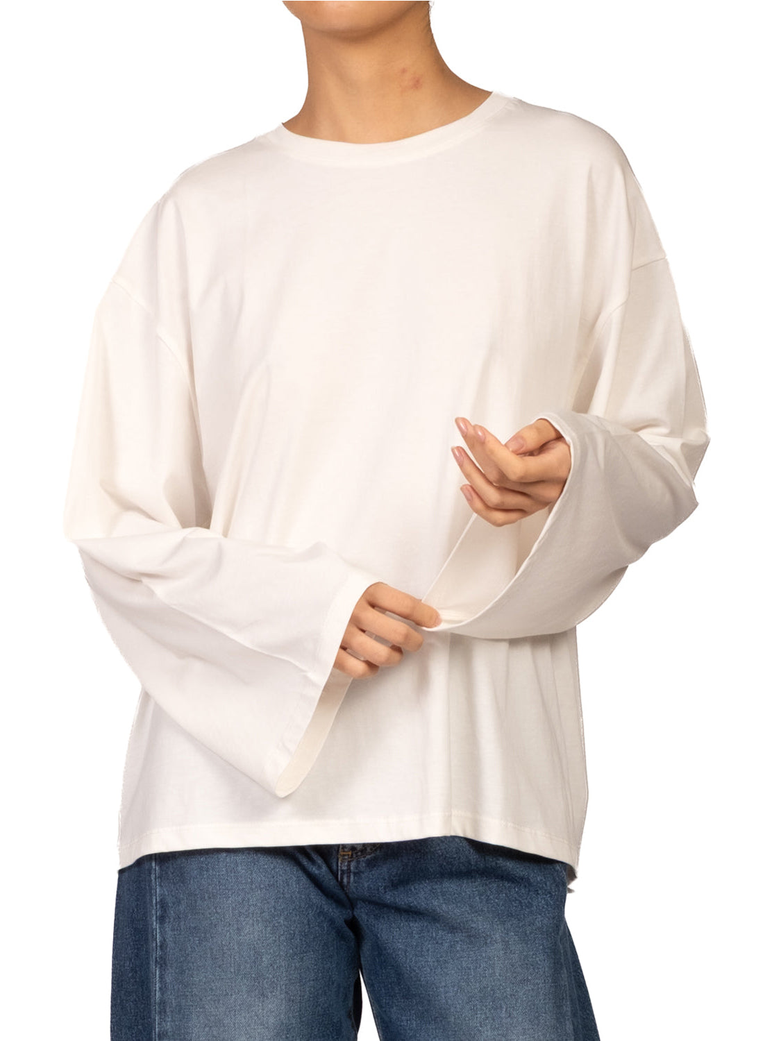 Tensione In Maglia Donna Panna