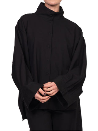 Tensione In Camicia Donna Nero