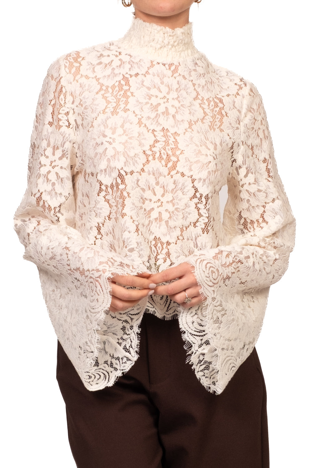 Tensione In Maglia Donna Panna