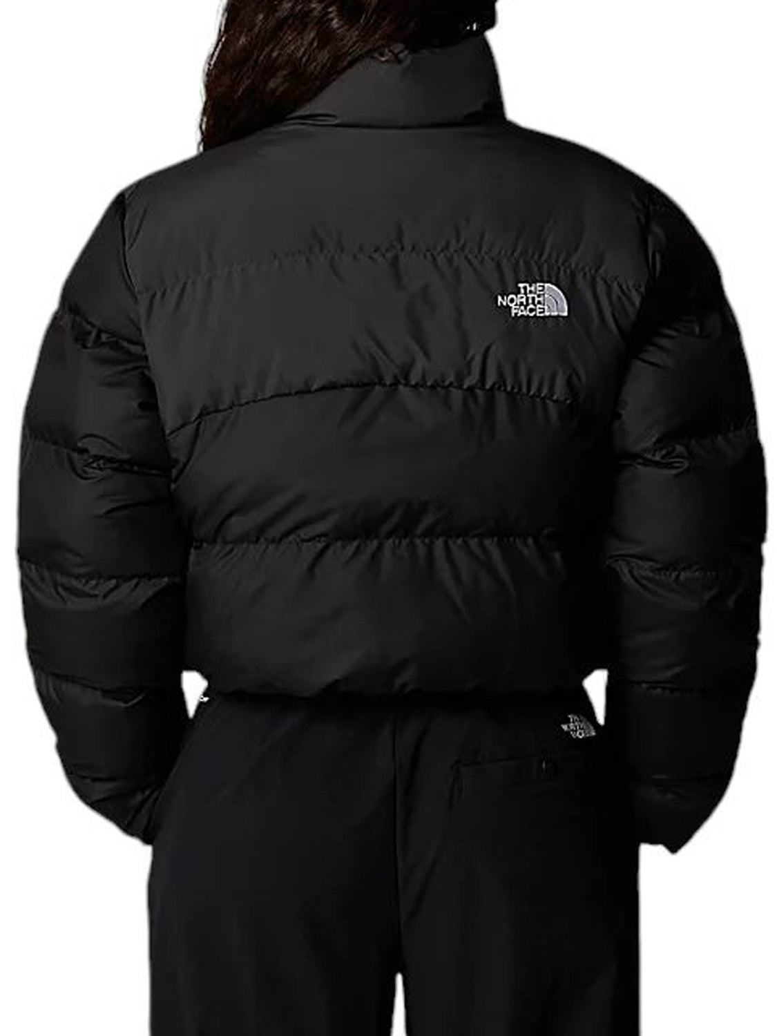 The North Face Piumino Donna Cropped Saikuru Nero