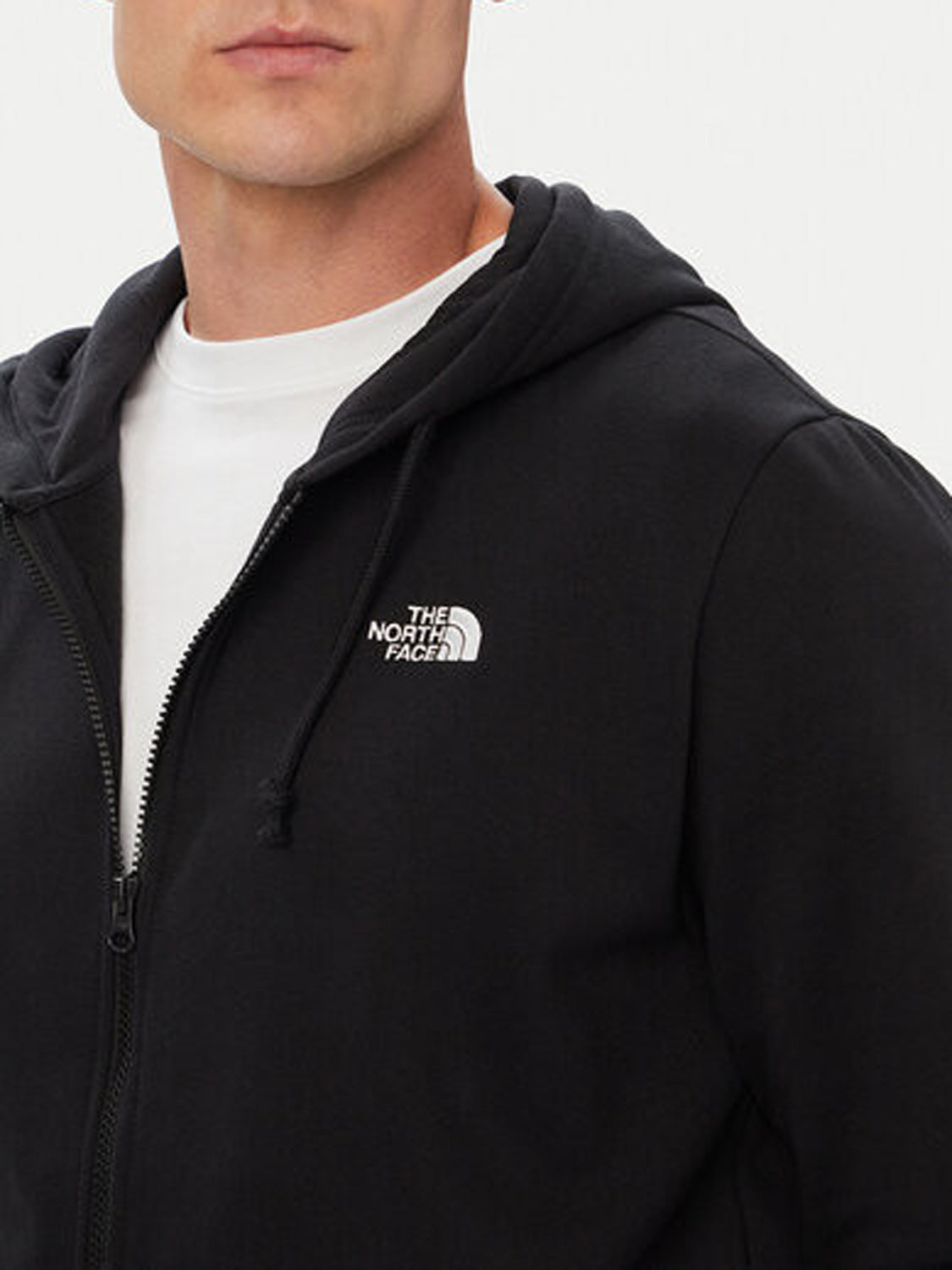The North Face Felpa con Zip Uomo Evo Reg Hoodie Nero