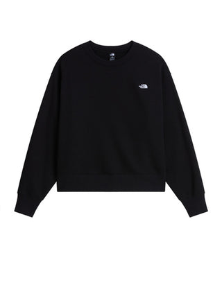 The North Face Felpa Girocollo Donna Ess Boxy Crew Nero