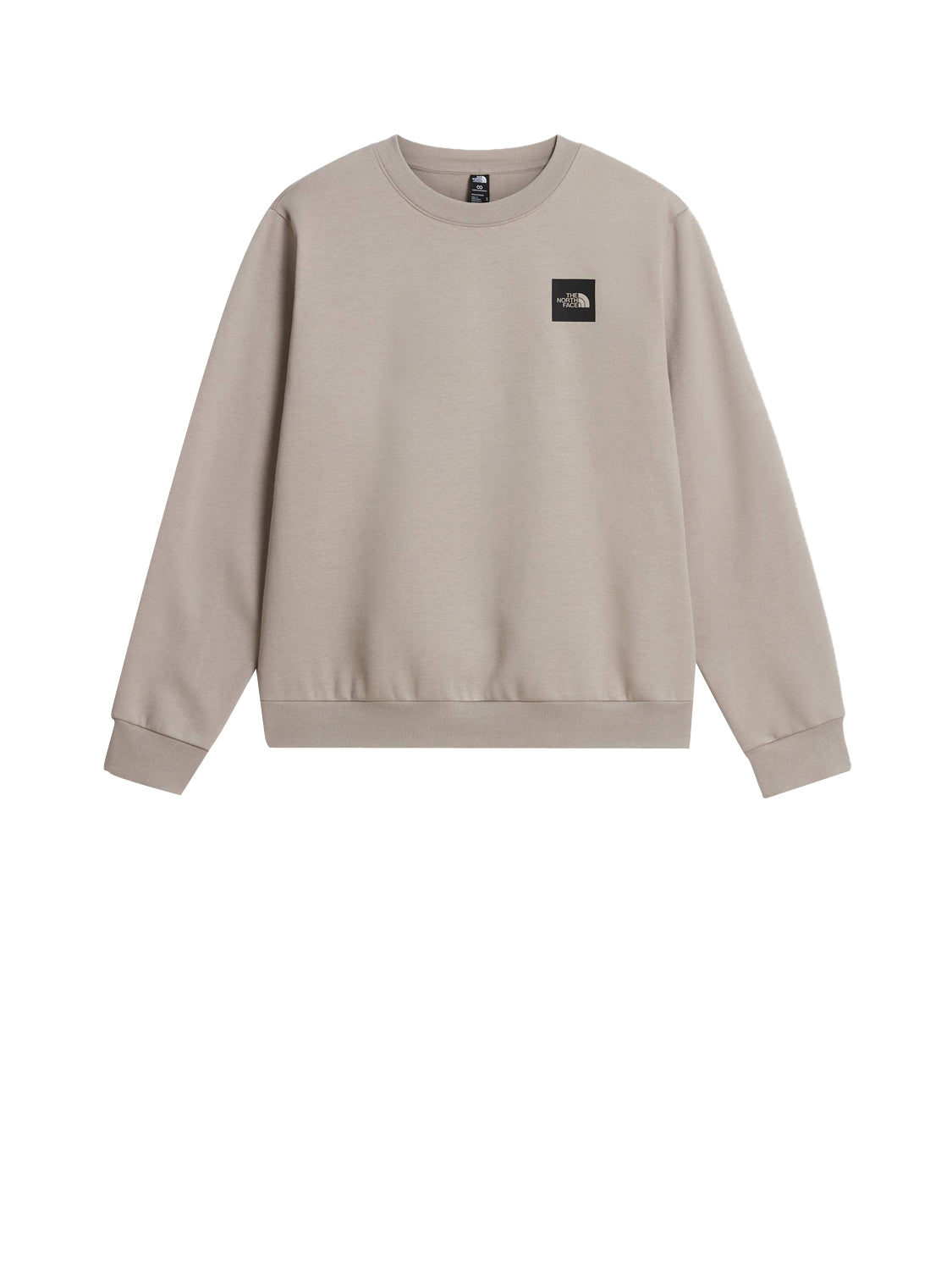 The North Face Felpa Girocollo Uomo Box Reg Crew Beige chiaro