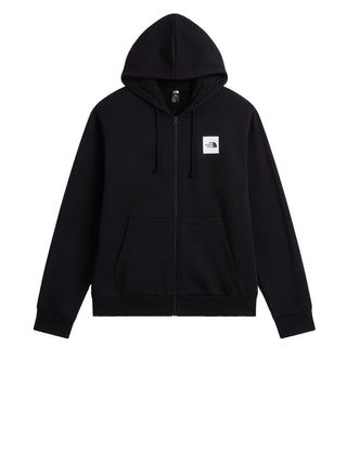 The North Face Felpa Cappuccio Uomo Box Hd Reg Fz Nero