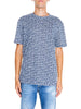 Armani Exchange T-shirt Uomo 6DZTJA Blu