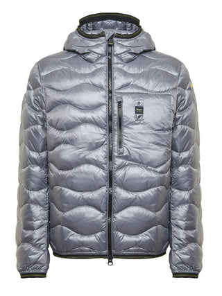 Piumino Uomo Wave Grigio