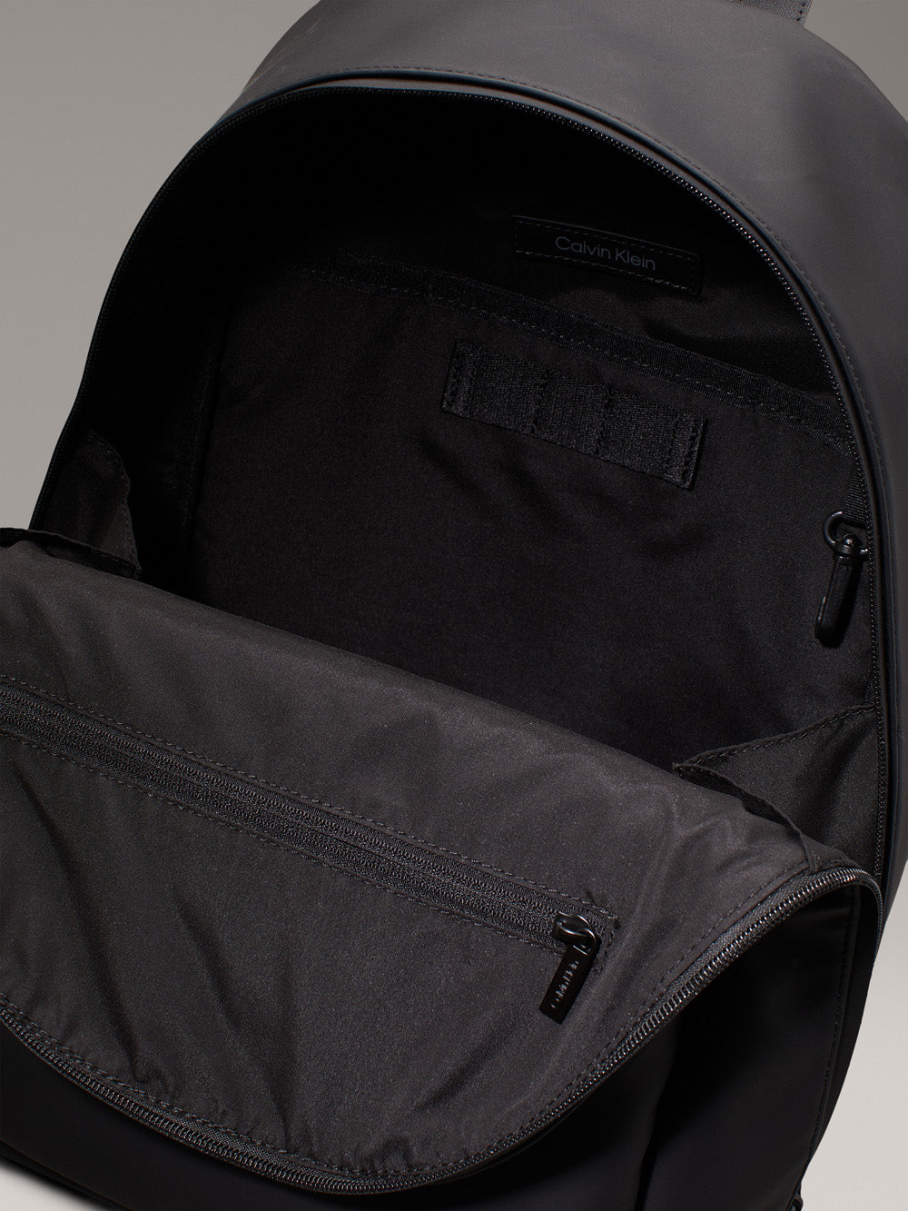 Zaino Uomo Ck Essential Round Bp Rubber Nero