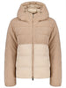 Ciesse Piumini Piumino Donna Hybrid Teddy Jacket With Hoodie Nero