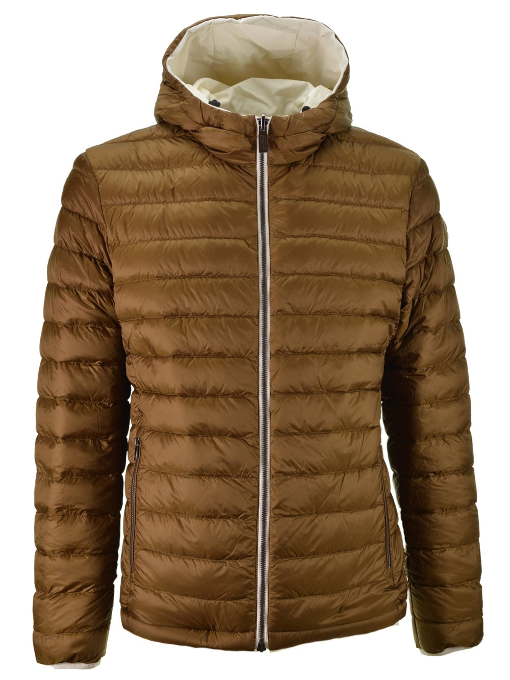 Piumino Uomo Light Down Hoody Reversible Bianco