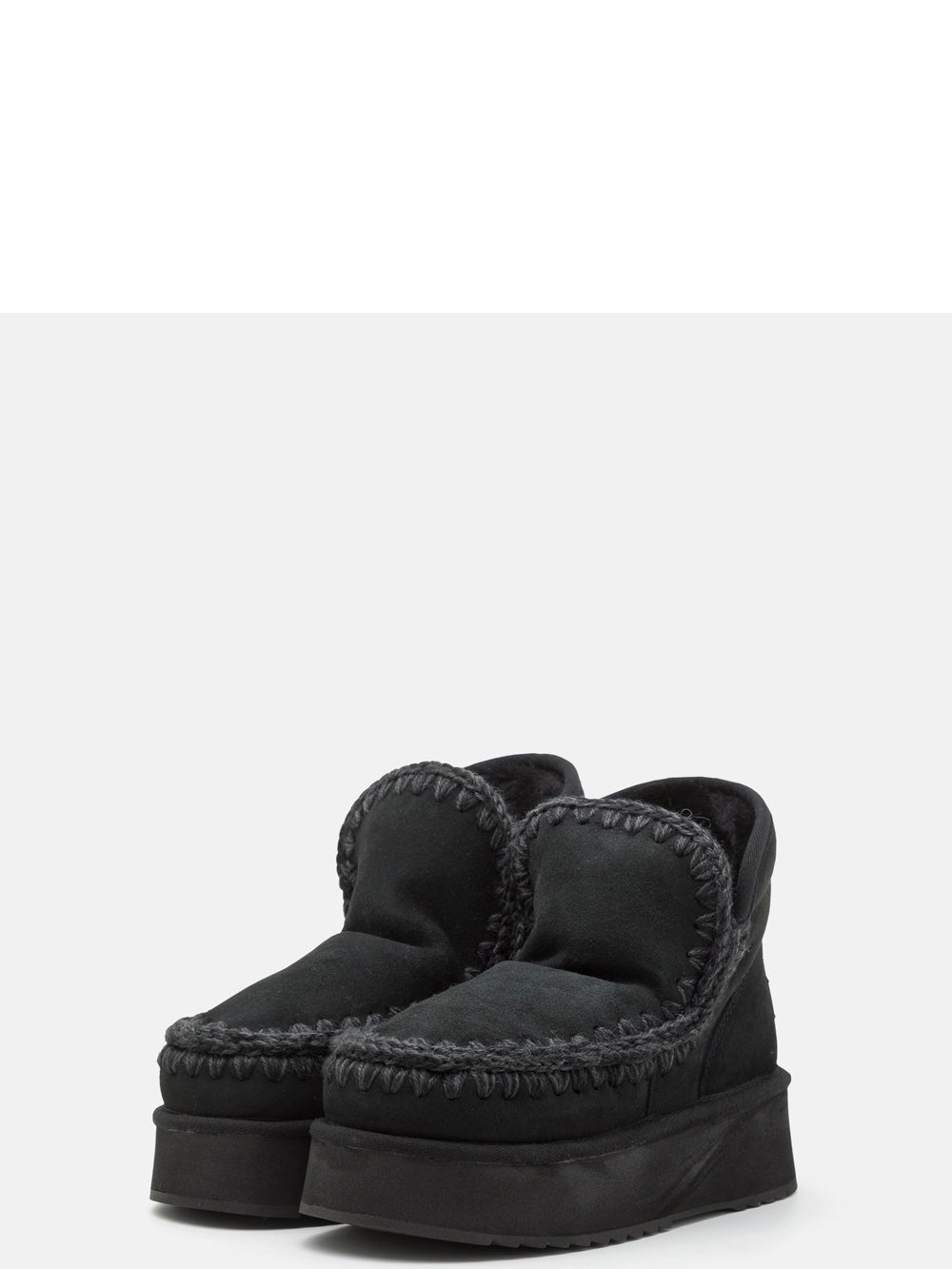 Stivaletti Donna Mini eskimo platform boot Nero