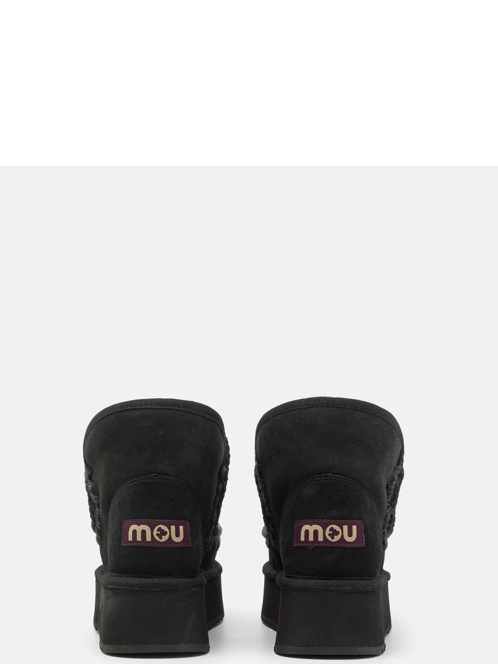 Stivaletti Donna Mini eskimo platform boot Nero