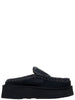 MOU Ciabatte Donna Clog eskimo platform Nero