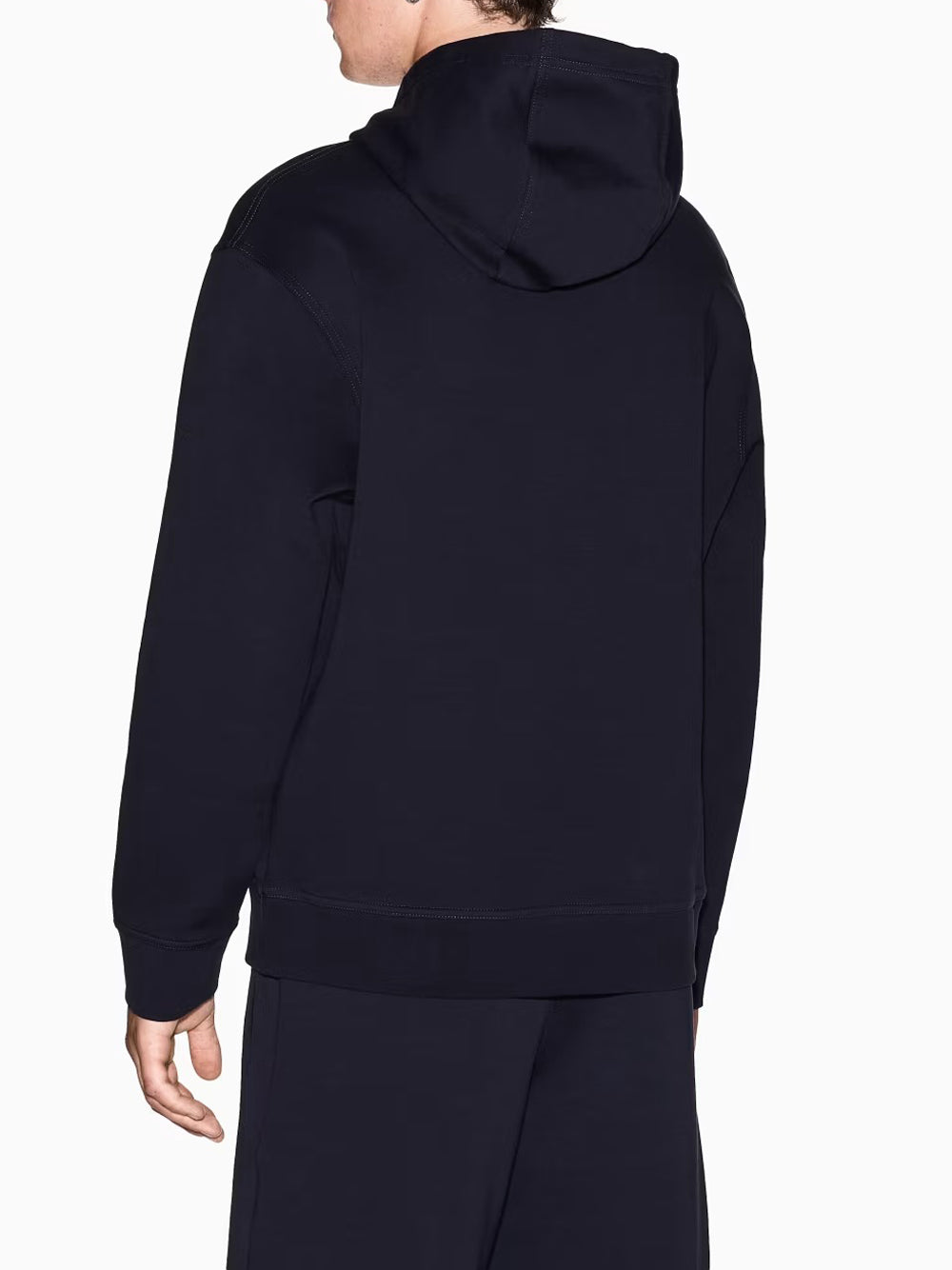Armani Exchange Felpa Cappuccio Uomo XM000369-AF10818 Blu