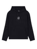 Armani Exchange Felpa Cappuccio Uomo Bianco