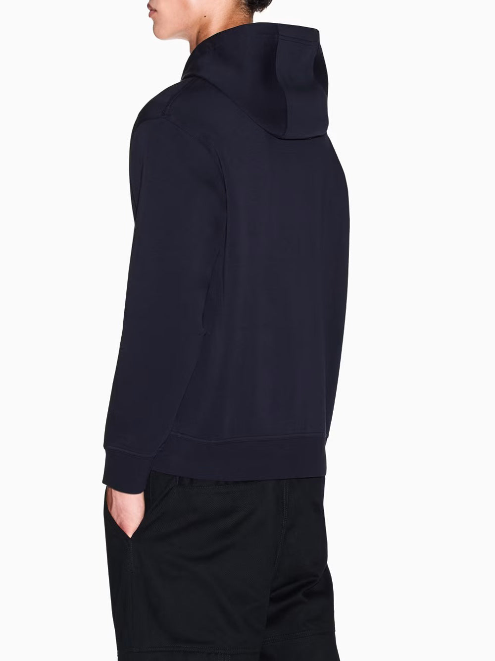 Armani Exchange Felpa con Zip Uomo XM000371 Blu