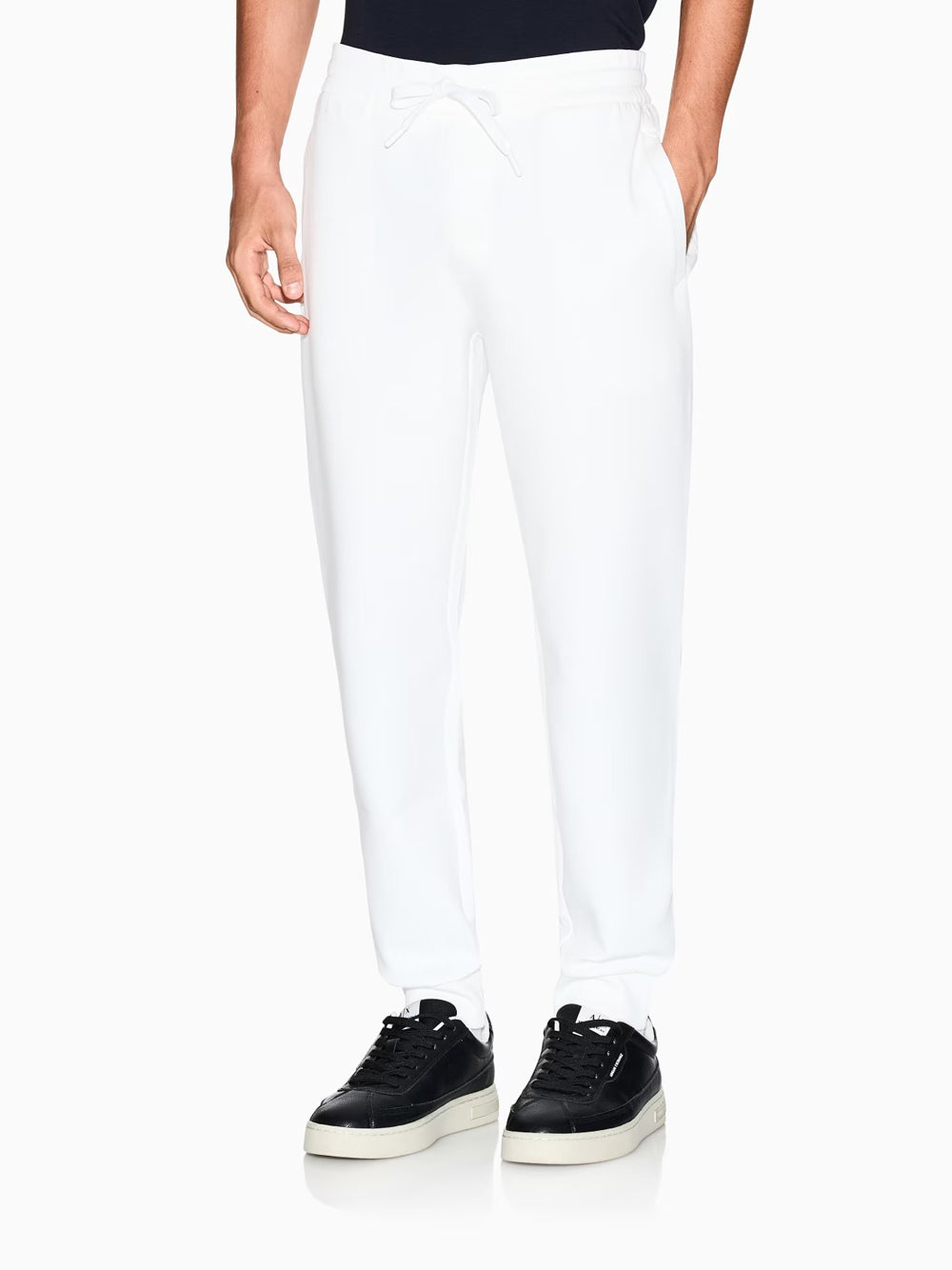 Armani Exchange Pantalone Tuta Uomo XM000373 Bianco