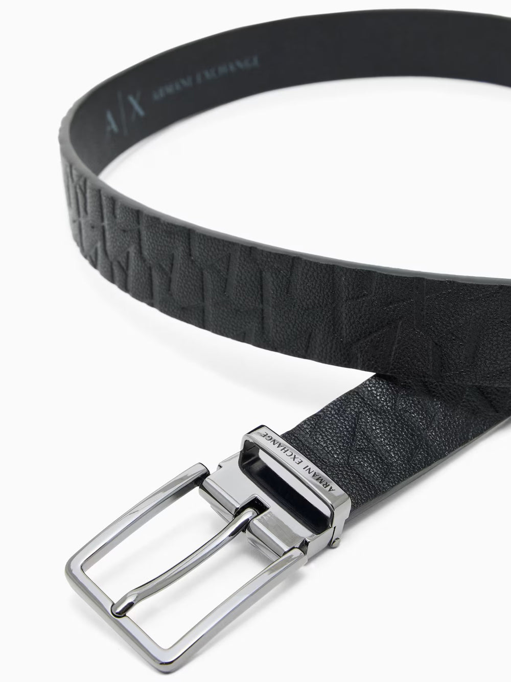 Armani Exchange Cintura Uomo XM000677 Nero