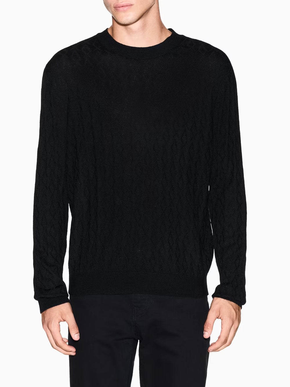 Armani Exchange Pullover Uomo XM000878 Nero
