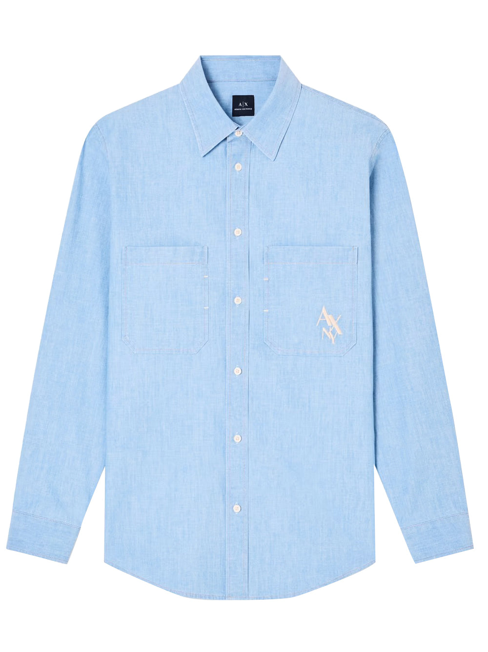 Camicia Casual Uomo XM000948 Blu