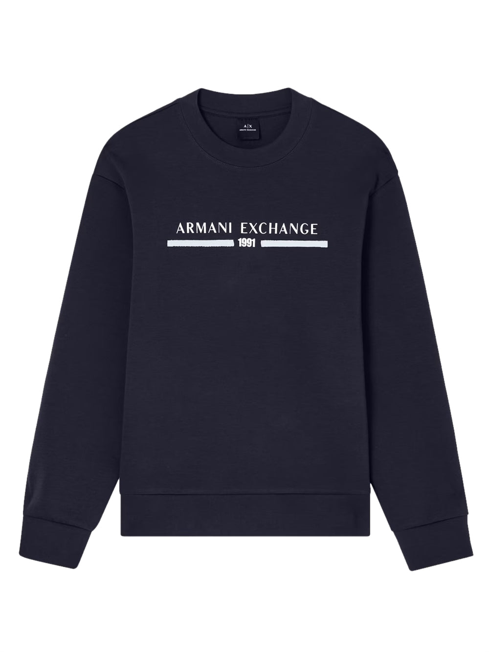 Armani Exchange Felpa Girocollo Uomo XM000982 Blu