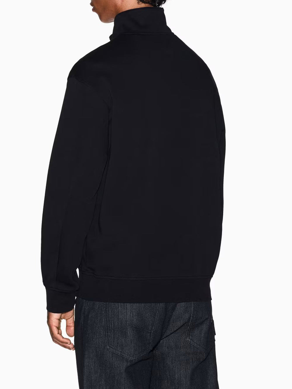 Armani Exchange Felpa Collo Alto Uomo XM001295 Nero