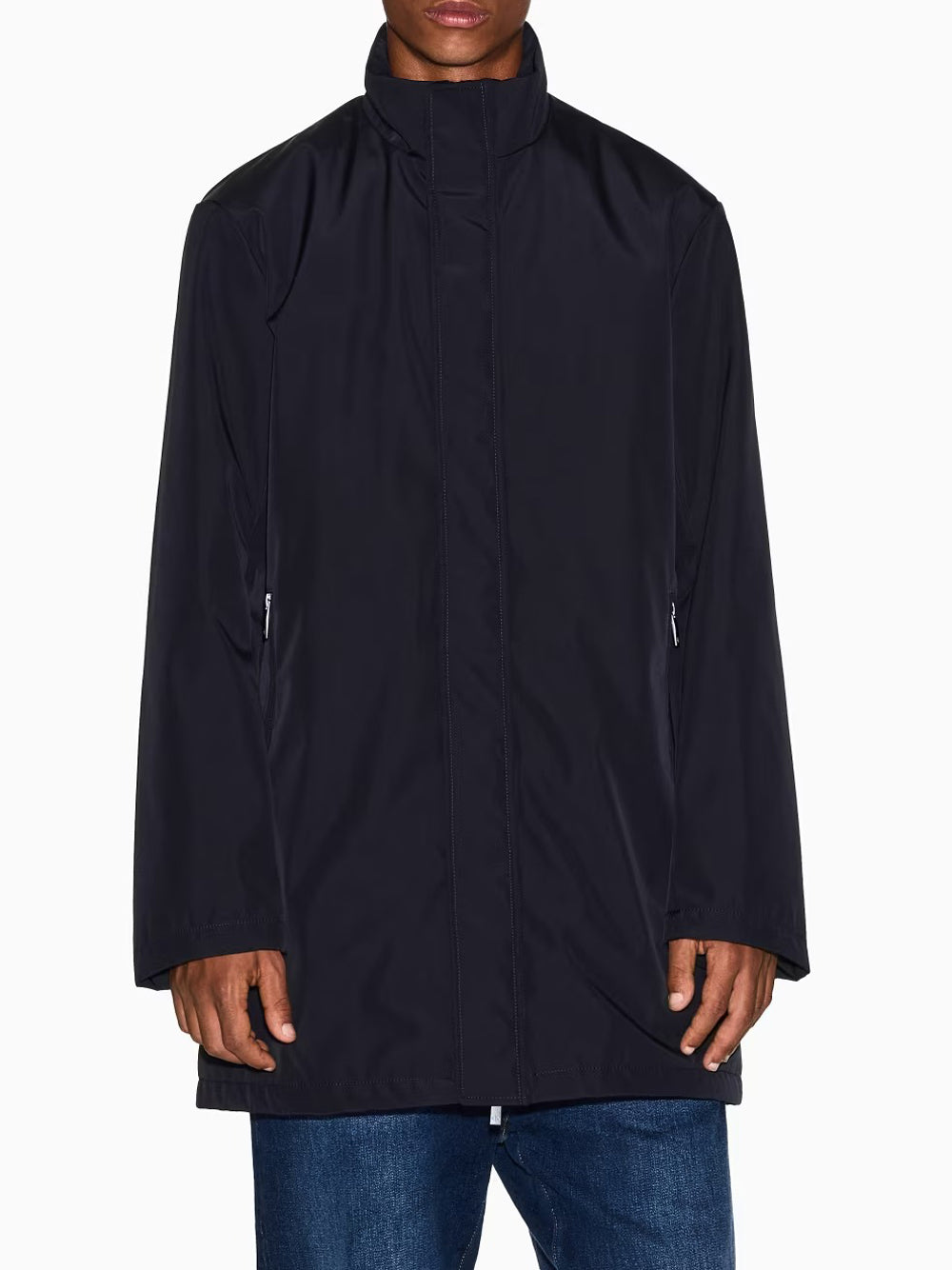 Armani Exchange Trench Uomo XM001578 Blu