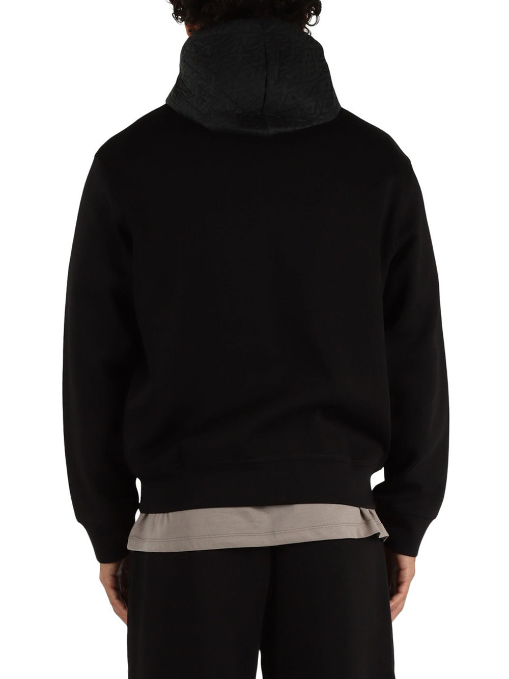 Felpa con Zip Uomo XM001891 Nero