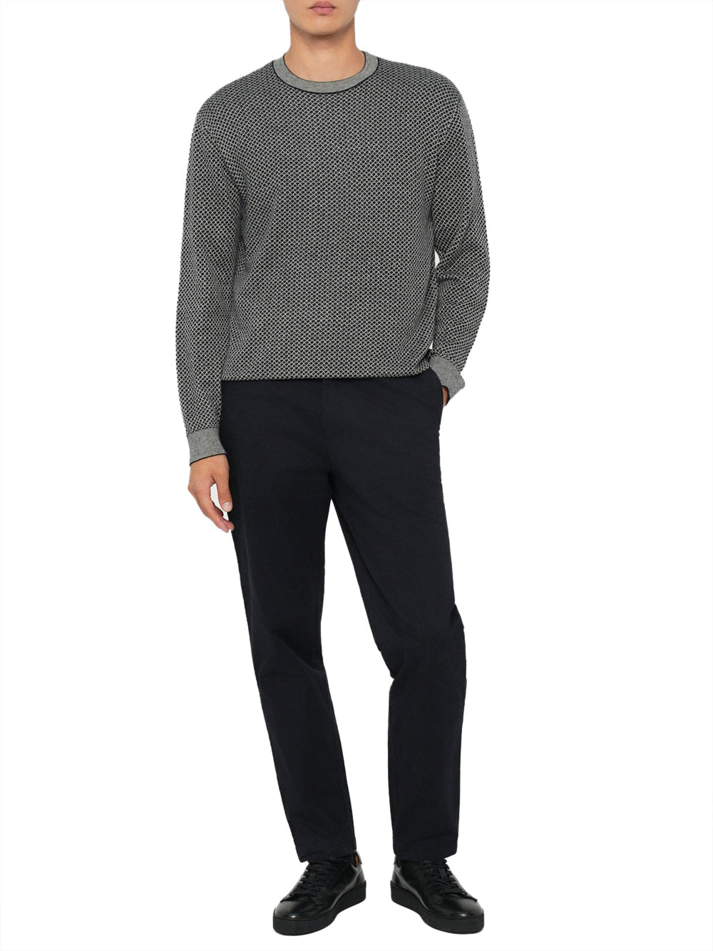 Armani Exchange Pullover Uomo Navy scuro