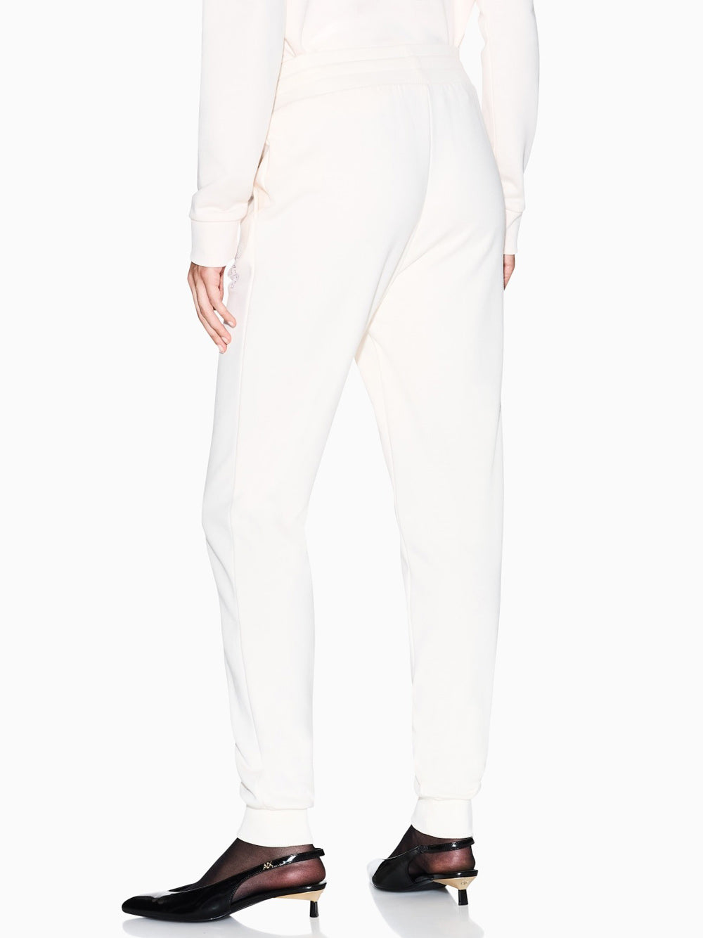 Armani Exchange Pantalone Tuta Donna Beige