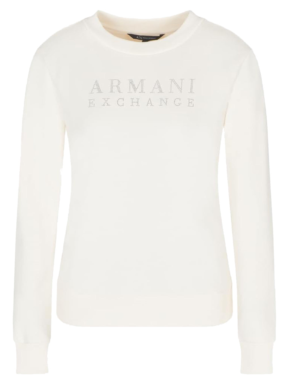 Armani Exchange Felpa Girocollo Donna XW000985 Beige