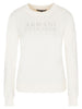 Armani Exchange Felpa Girocollo Donna Beige