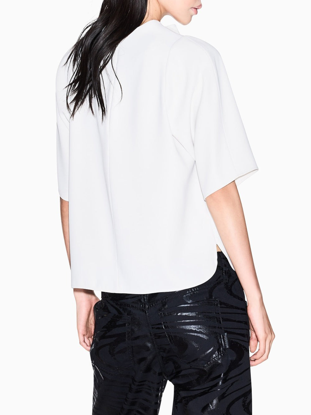 Camicia Casual Donna Bianco