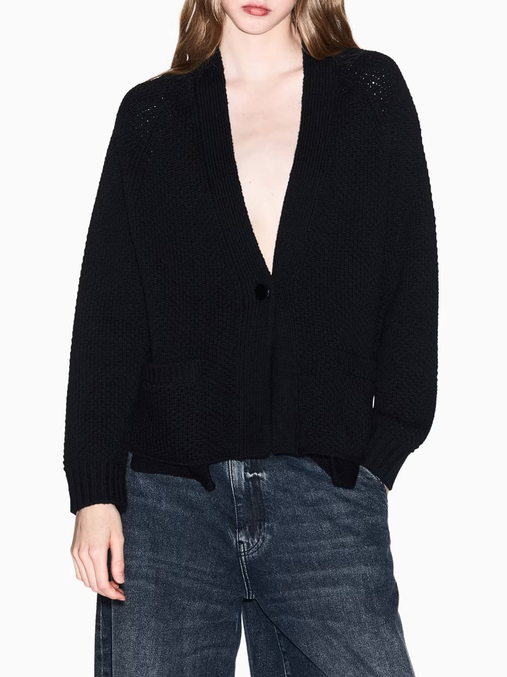 Cardigan Donna XW001306 Nero