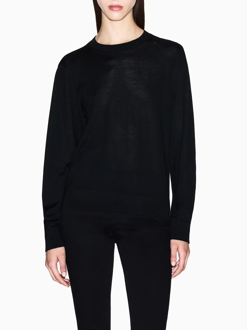 Pullover Donna XW001439 Nero