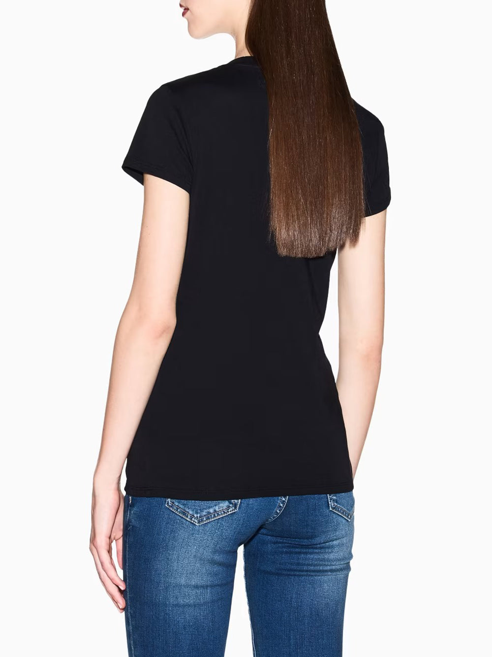 T-shirt Donna XW001457 Nero