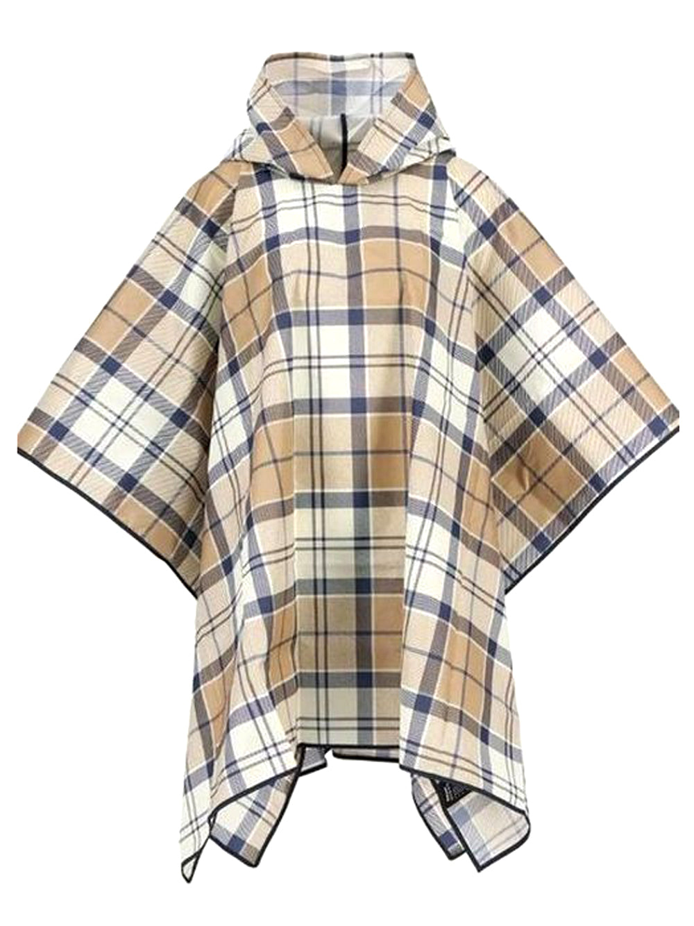 Poncho Donna LAC0345 Bianco