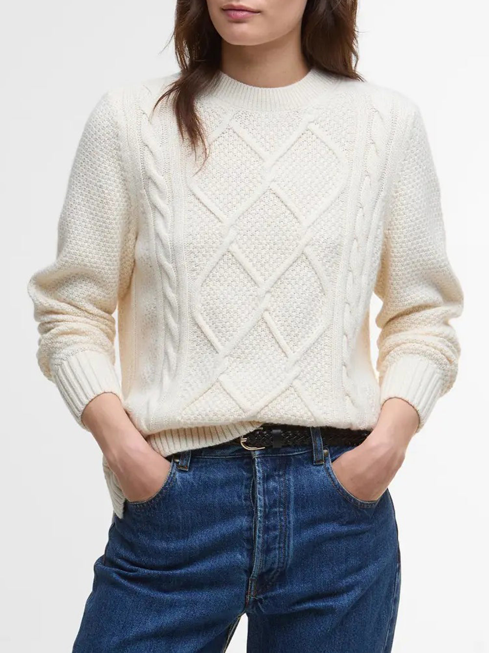 Pullover Donna LKN1572 Beige